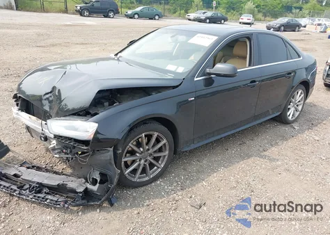 2014 Audi A4 2.0T Premium from USA, damaged, VIN WAUFFAFLXEN043154